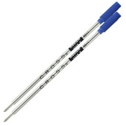 Cross 8511-2 Refills for Ballpoint Pens, Medium, Blue Ink, 2/Pack (85112)