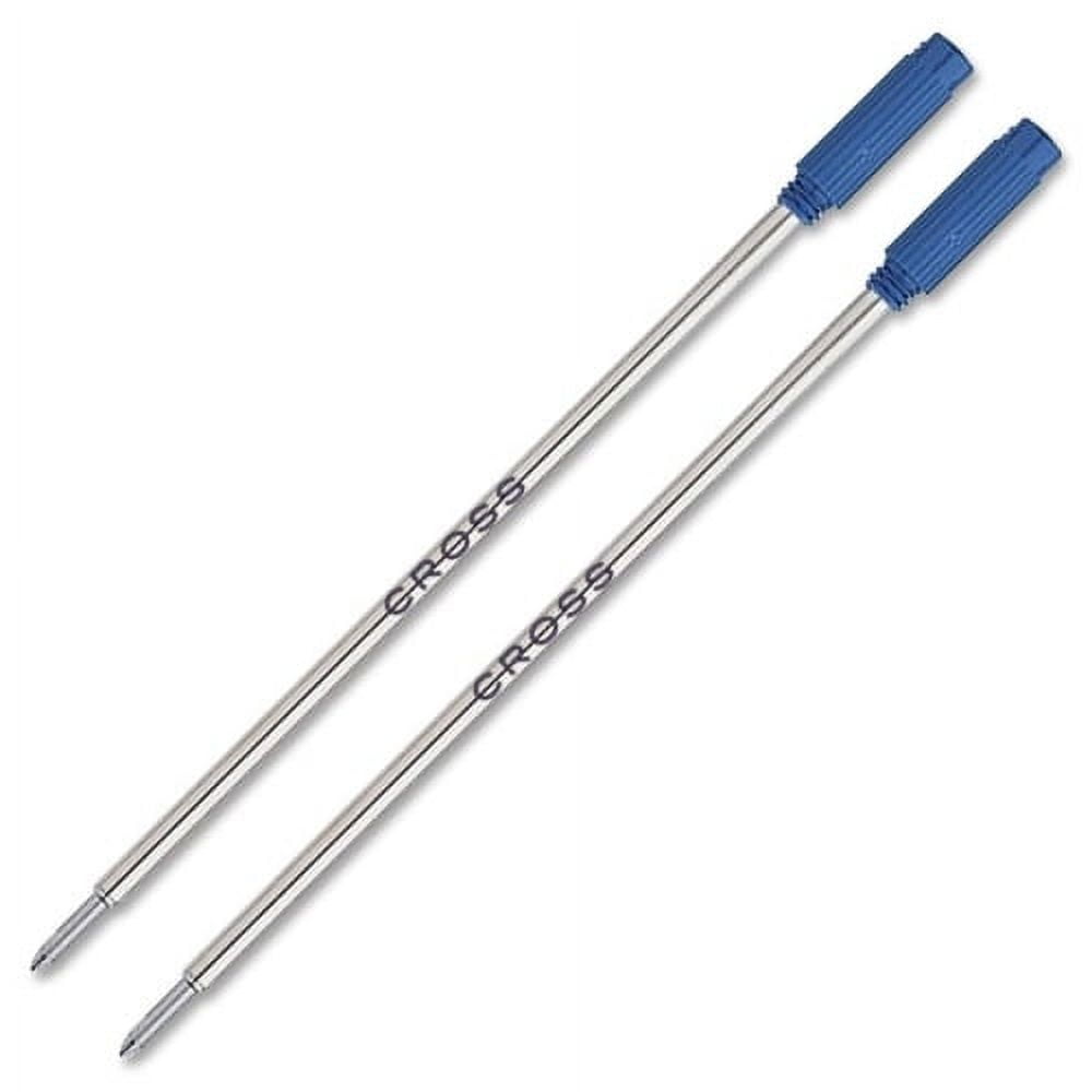 Cross Standard Ballpoint Pen Refills Medium Point Blue Ink 2 / Pack
