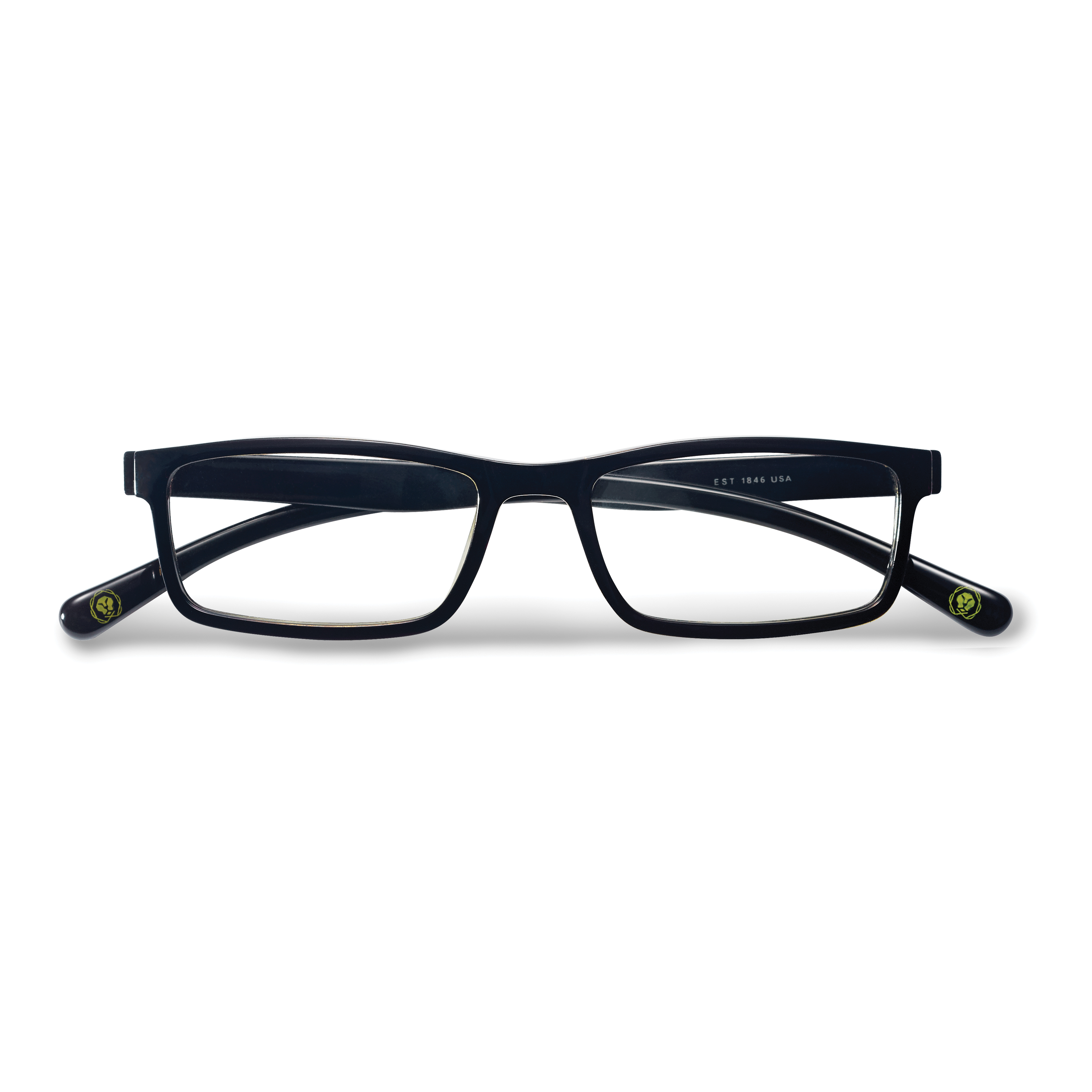 Cross Stanford 2.50 Diopter Green/Black Faux Tortoise Reading Glasses