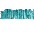 thumbnail image 1 of Cross Stitch Diamond Pattern Pintuck Taffeta Curtain Sleeve Topper Window Treatment, 1 of 11