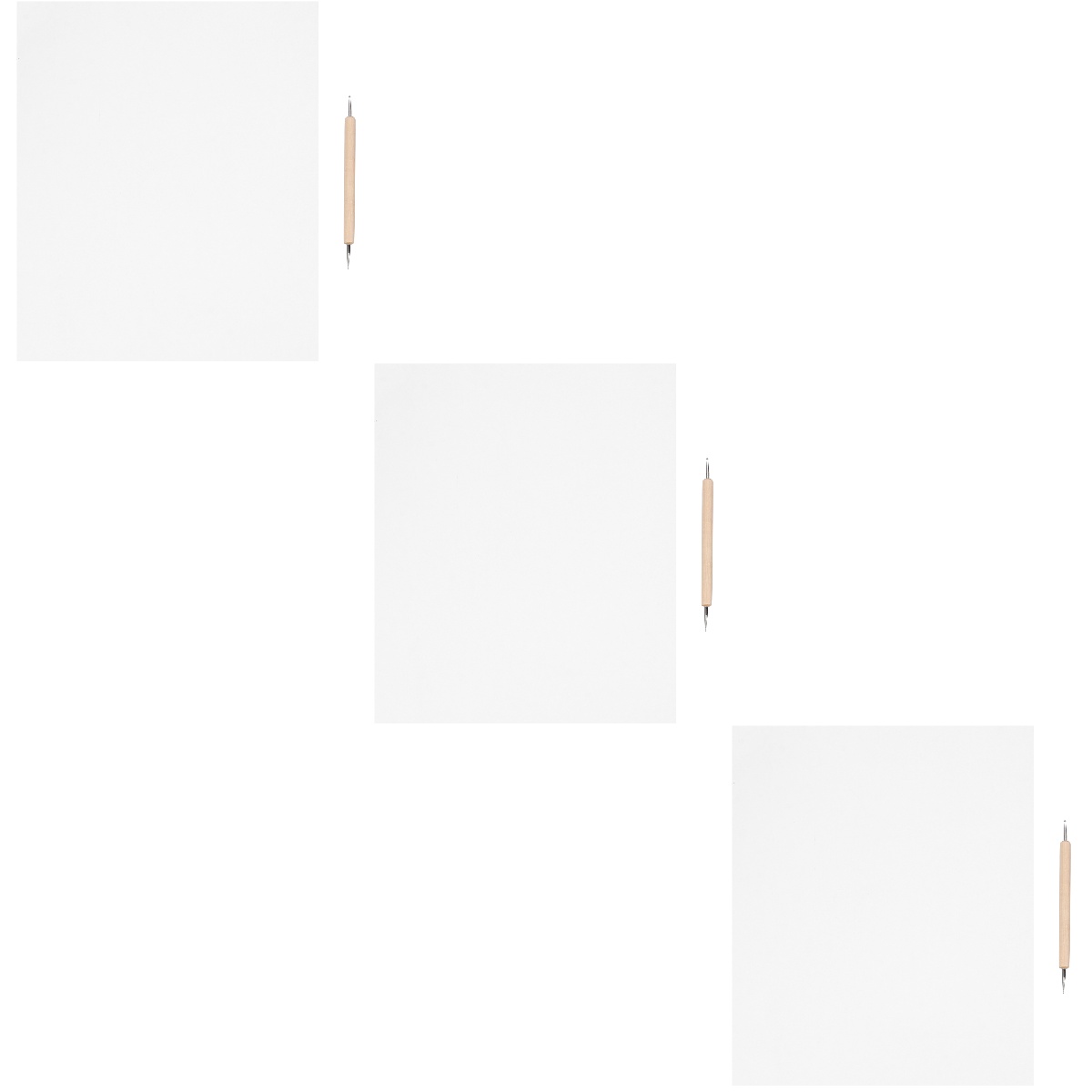 Cross Stitch Drawing Carbon Paper Embroidery Tracing Water Soluble 30