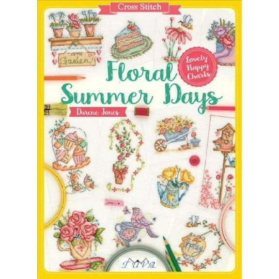 Cross Stitch: Floral Summer Days (Paperback)