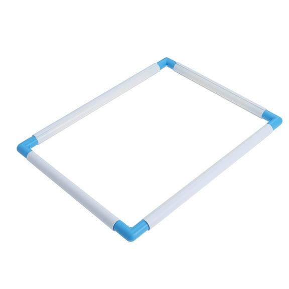 Tineasur Durable Blue Embroidery Frame for Cross Stitch Needlepoint and Quilting