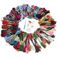 Cross Stitch Kit 100 Colors Embroidery Thread DIY Sewing Needlework