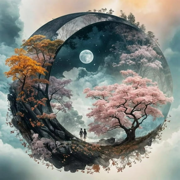 Cross Stitch Kits for Adults,Stamped Cross Stitch Kits for Beginner,DIY Needlepoint Embroidery Patterns Kits Embroidery Patterns for Gift Home Wall Decor 12x16 Inch