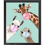 VEGCOO Cross Stitch Kits Easy Patterns Embroidery for Girls Crafts DMC Cross-Stitch Supplies Needlework (Alpaca)