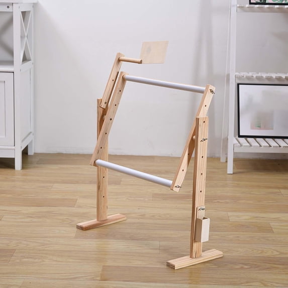 Cross Stitch Rack, Wooden Embroidery Needlework Sewing Frame