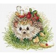 Cross Stitch kit. Forest Cross Stitch Pattern on Aida 14 Count Canvas