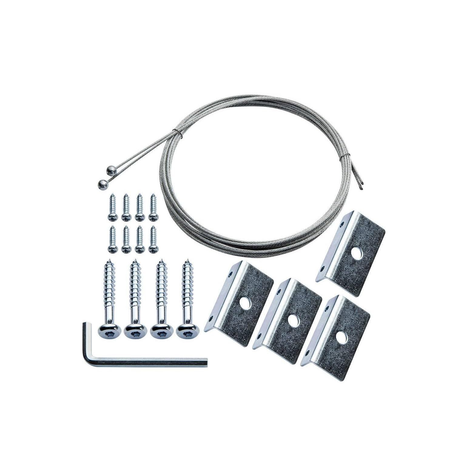 Cross Strap Shelf Stabilizer Kit HeavyDuty Shelf Hardware Kit w/ 72