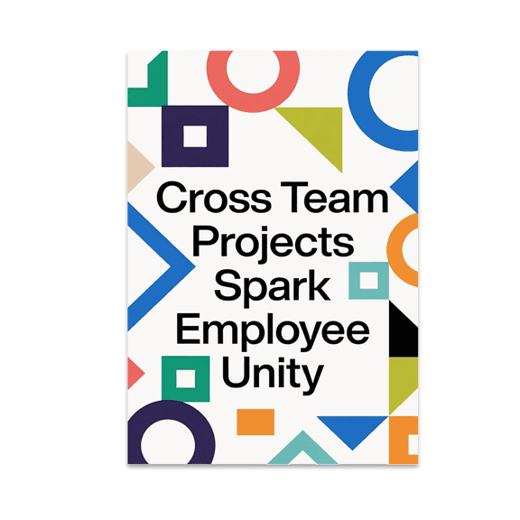 Cross Team Projects Spark Employee Unity - Office Decor - 13x19 Poster Print
