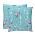 thumbnail image 1 of Cross Throw Pillow Covers Set of 2 - Available in 16x16, 18x18, 20x20 Inches with Unique Patterns - for Home Decor, Throw Pillow Inserts, Pillow Inserts, Bed Pillow, 1 of 6