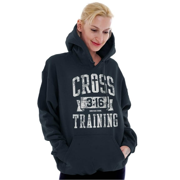 Cross Training 3:16 Christian Hoodie Sweatshirt Women Men Brisco Brands L