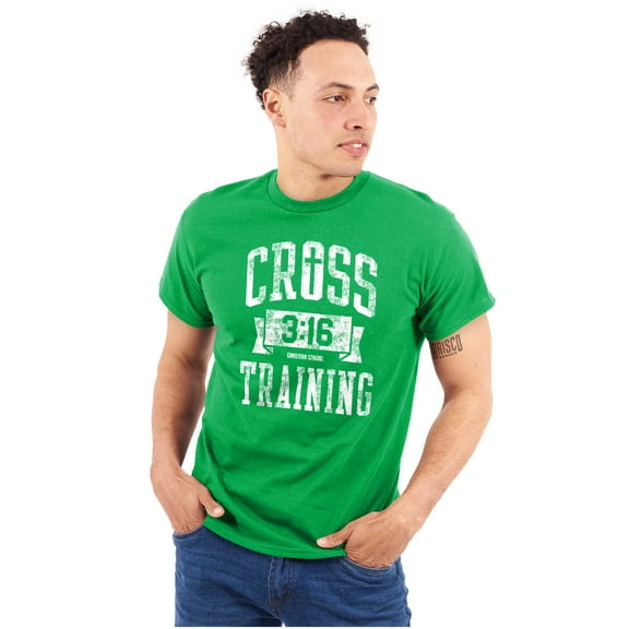 Cross Training 3:16 Christian Plus Size Crewneck Graphic Tee Shirt Brisco Brands 3X