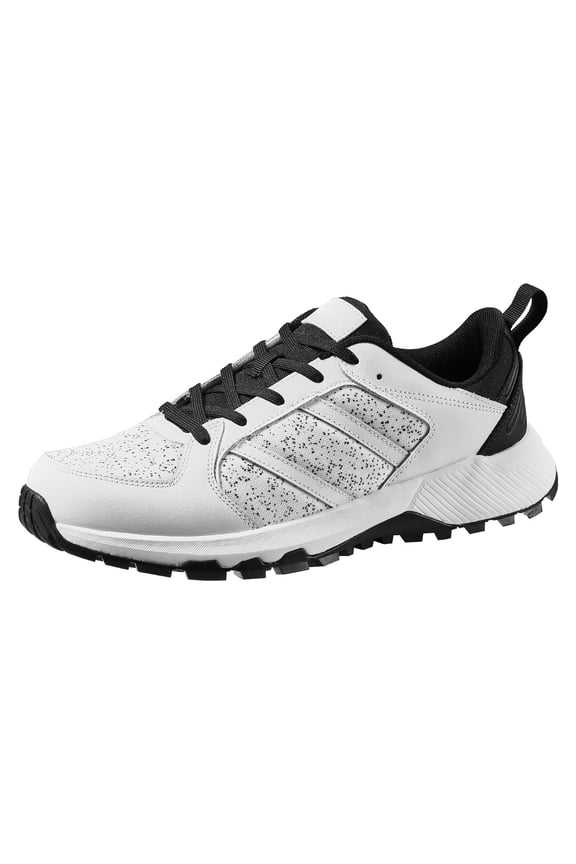 Cross Training Shoes, M Width Sneakers US Size 9, Wide Toe Box Shoes with Arch Support & Adjustable Lace-up, Training Shoes for Running, Gymnastics, D