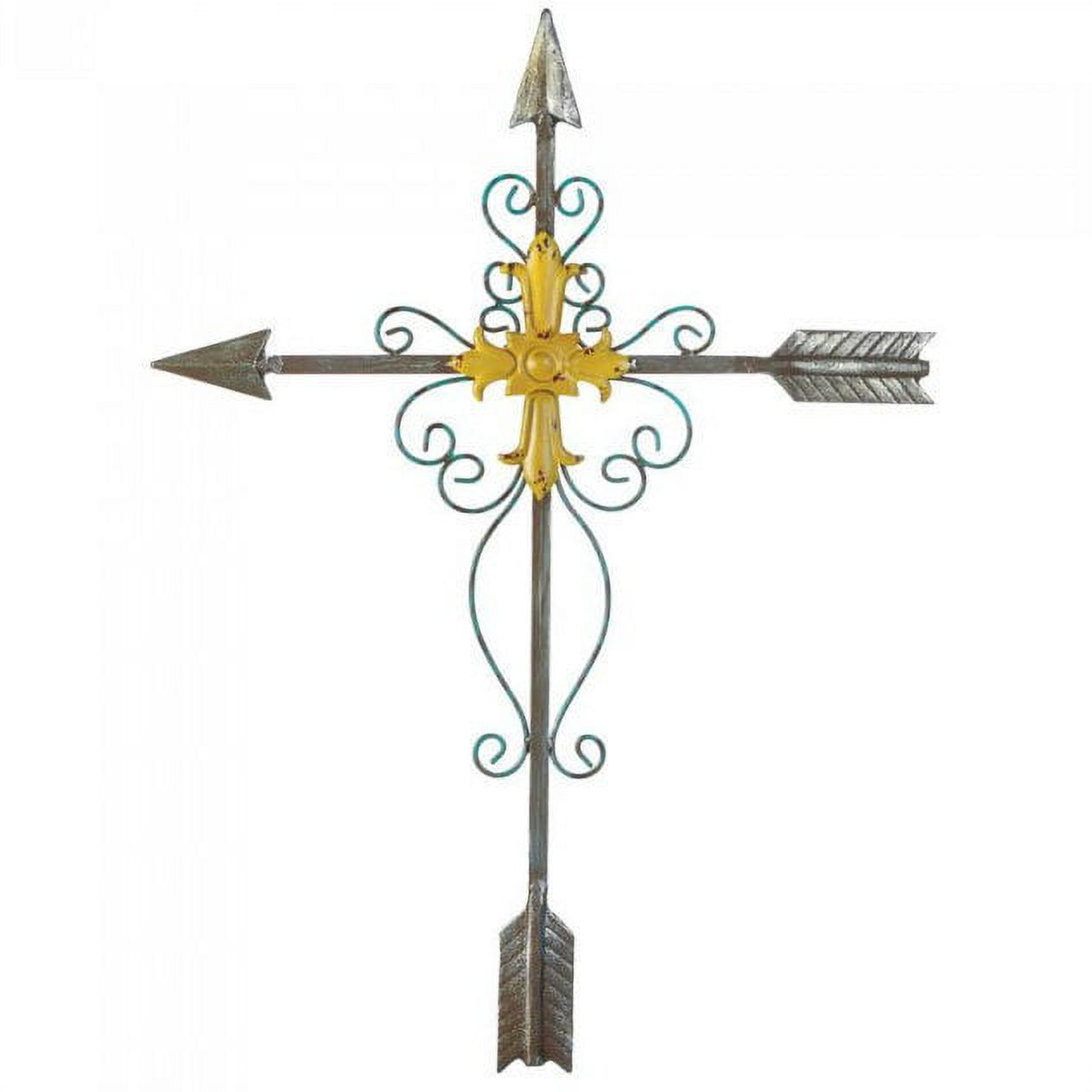 Cross Wall Mount, Rustic Large Metal Crosses Wall Decor