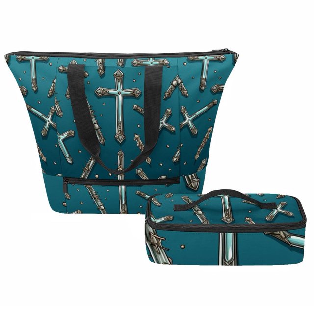 Cross Water Repellent Crossbody Bag with 900D Oxford Cloth and Aluminum