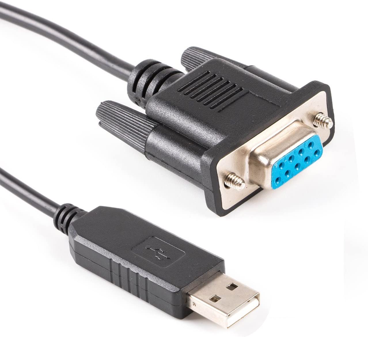 Cross Wired USB Serial Cable DB9 CP2102 ZT232 USB RS232 to DB9 Null