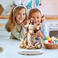 thumbnail image 1 of Cross Wreath Easter Decor, He Is Risen Easter Desktop Decorations, Sheep Christian Jesus 2D Acrylic Flat Ornaments for Desktop Office Decor, 1 of 8