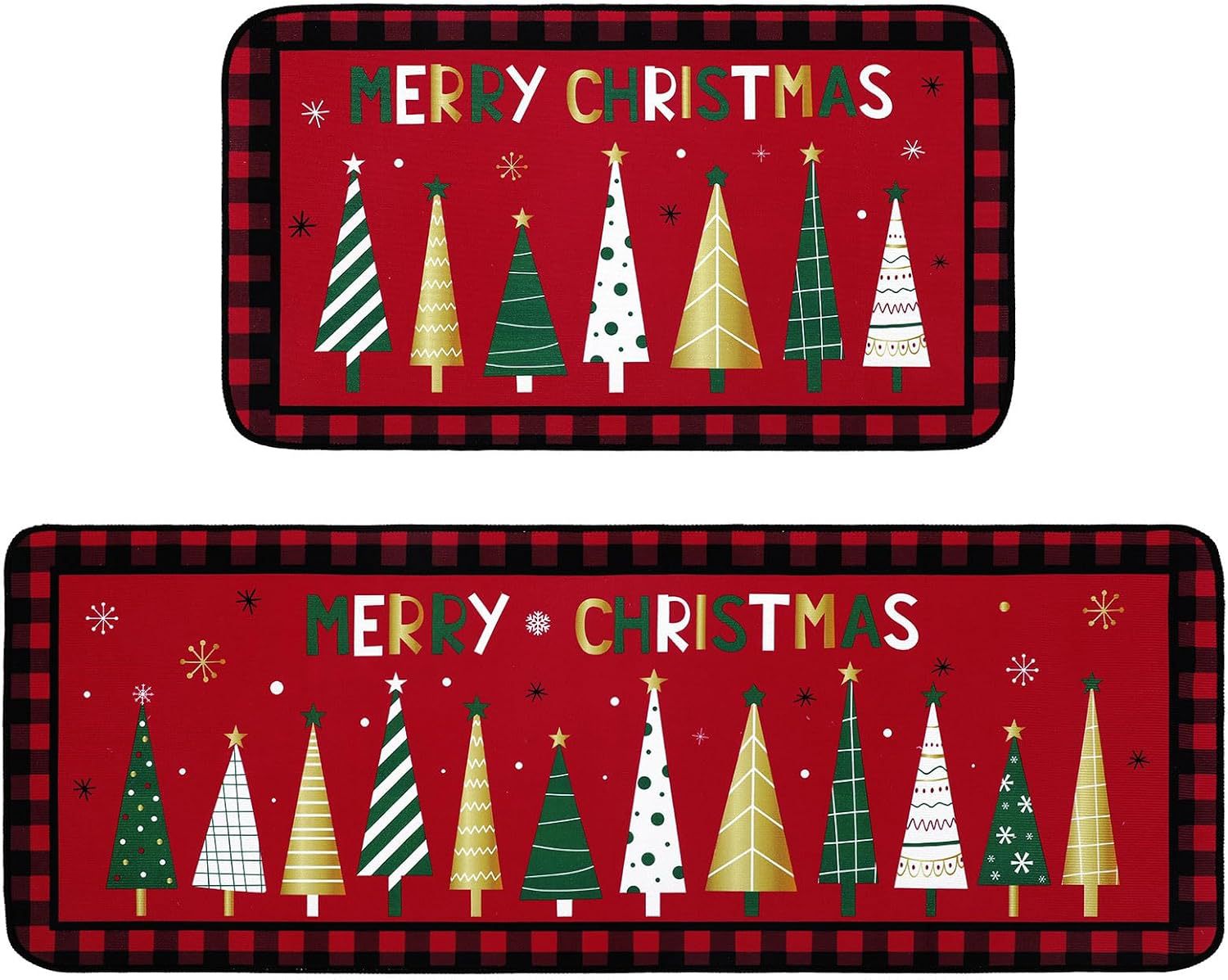 Crossborder Christmas Carpet Amazon Daifa Decorative Floor Mat Kitchen