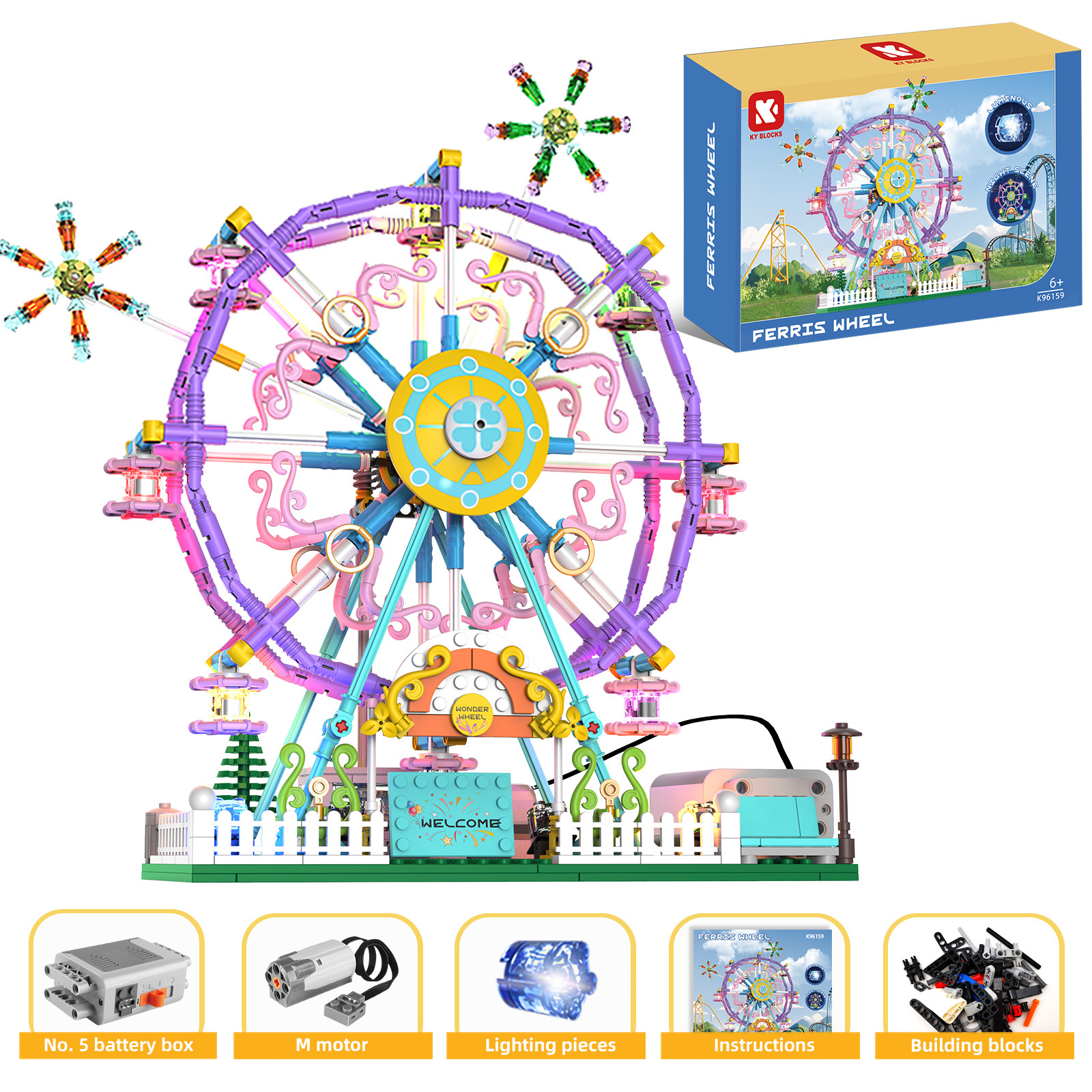 Toy Router Cross-border children's remote control DIY assembly building block ...