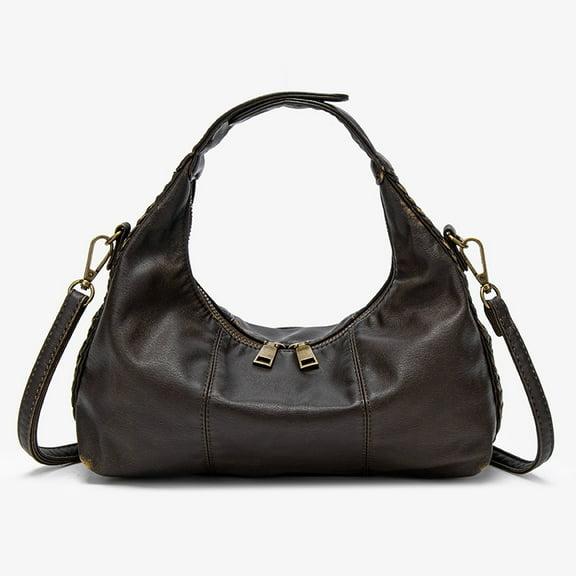 Cross-border hot-selling 2025 new underarm bag, trendy and cool style, simple and versatile casual women's handbag/crossbody bag.