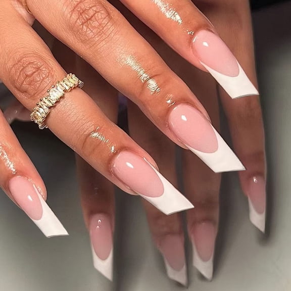Cross-border popular ins wind finished products, advanced nail pads, solid color wearable armor removable fake nail finished products wholesale