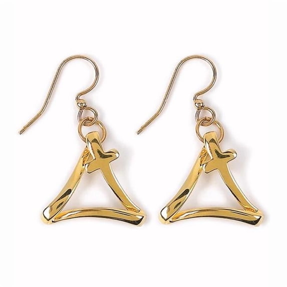 Divinity Boutique 180111 Cross of the Trinity - GP Earrings
