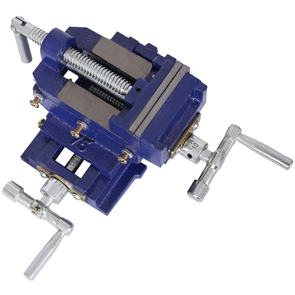 Cross slide vise, Drill Press Vise 3inch,drill press metal milling 2 way X-Y ,benchtop wood working clamp machine,