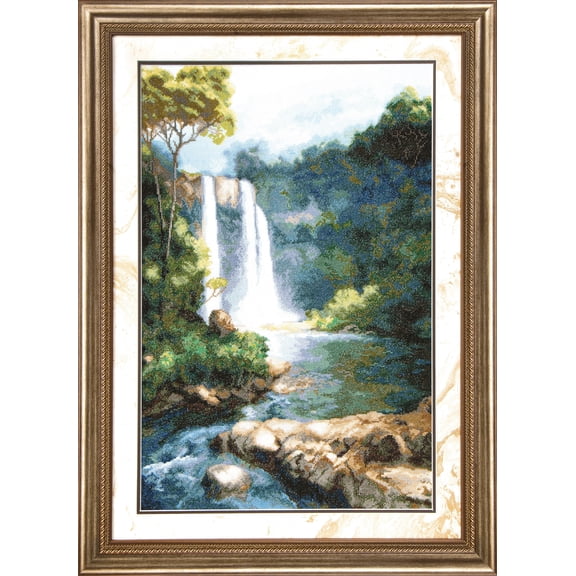 Charivna Mit Cross-Stitch kit M-106C Waterfall