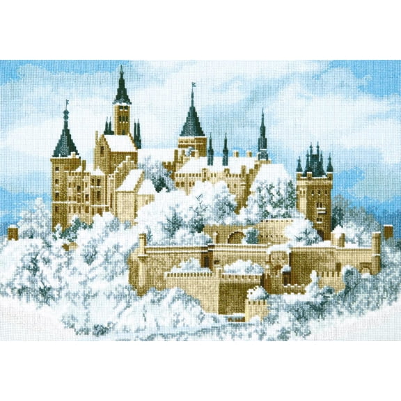 Charivna Mit Cross-Stitch kit M-371C Castle in The Clouds