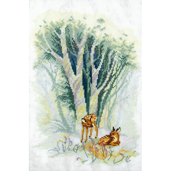 Cross-stitch kit M-425C Series "Summer fog"