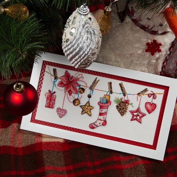 Charivna Mit Cross-Stitch kit M-446C "Festive Mood"