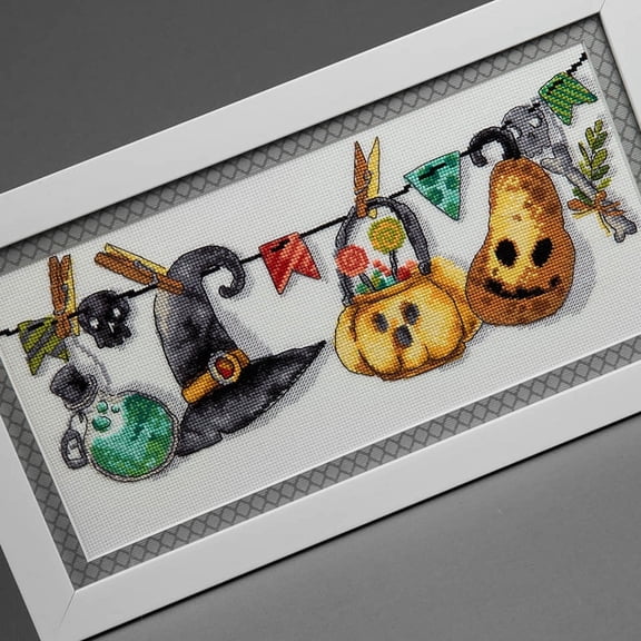 Charivna Mit Cross-Stitch kit M-447C "Halloween"