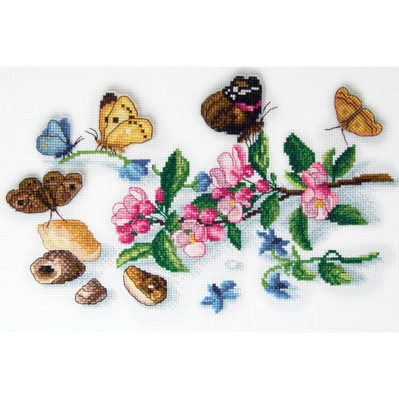 Charivna Mit Cross-Stitch kit M-453C Counted Cross Stitch kit Series "Favorite Garden"