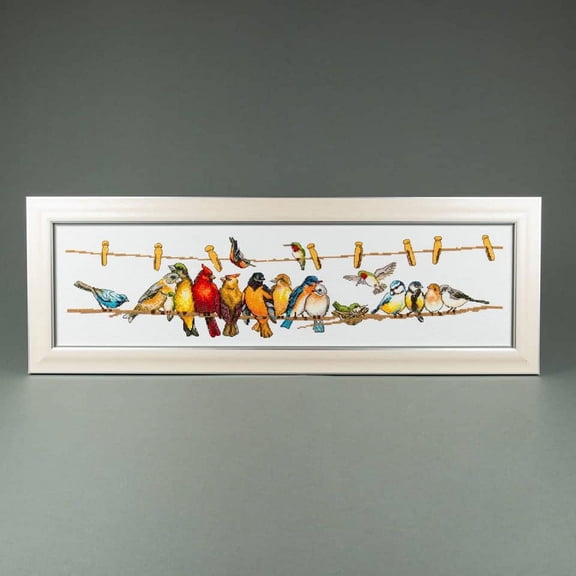 Charivna Mit Cross-Stitch kit M-472C "Warmer Together"