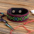 thumbnail image 1 of Cross-stitch kit on artificial leather FLHL-028, 1 of 5