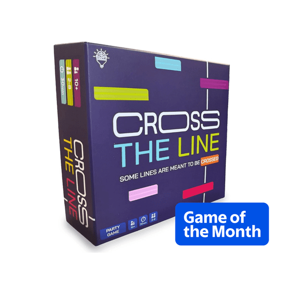 Cross the Line Interactive Party Game for Teens and Adults Ages 12+ (Walmart Exclusive)