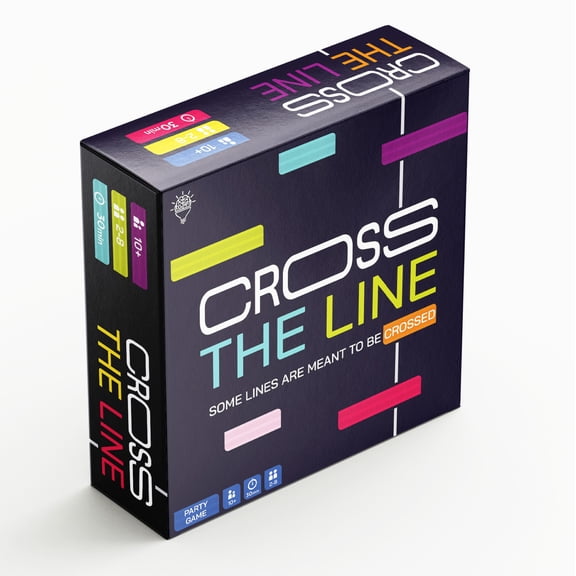 Cross the Line Interactive Party Game for Teens and Adults Ages 12+ (Walmart Exclusive)