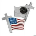 thumbnail image 1 of Cross with Flag Pins - 36 Pc., Fourth of July, Jewelry, 36 Pieces, 1 of 1