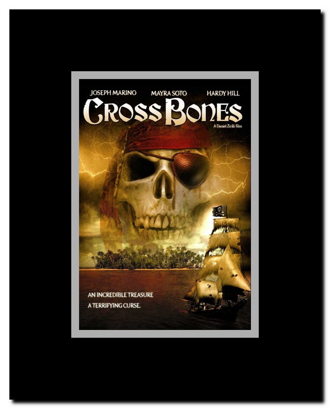 CrossBones Framed Movie Poster