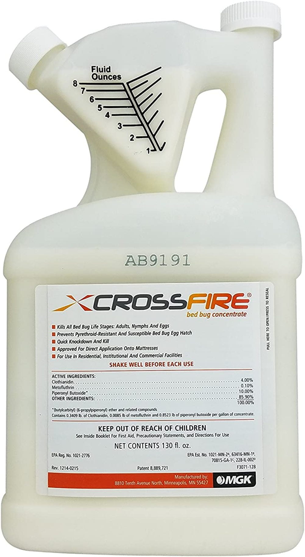 CrossFire Bed Bug Concentrate