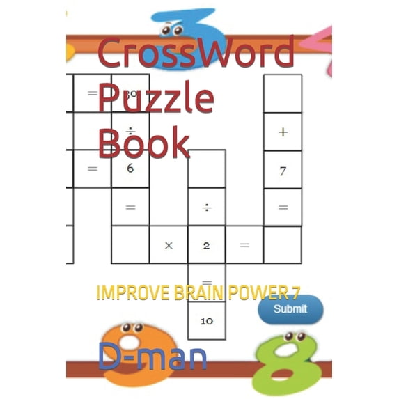 CrossWord Puzzle Book : Improve Brain Power 7 (Paperback)