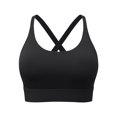 thumbnail image 1 of Crossback Sports Bralette for Women Adjustable Padded Workout Bra High Support Racerback Gym Running Yoga Bra, 1 of 5