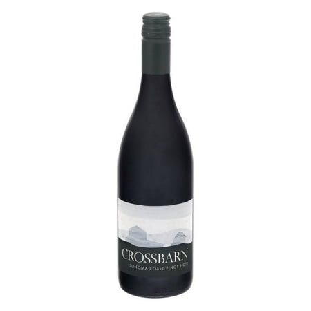 Crossbarn Dry Red Wines Pinot Noir, 750 ml Glass Bottle California 13.5% ABV