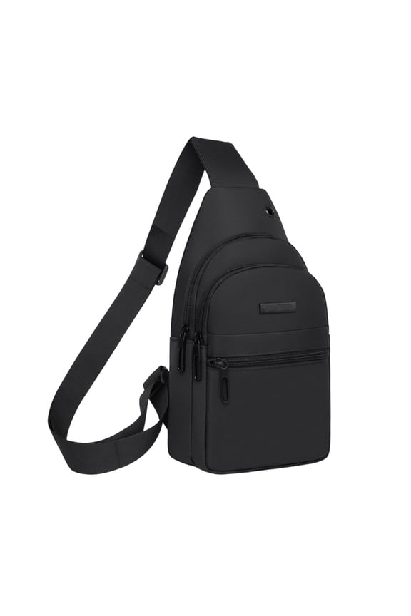 Crossbody Bag, Chest Sling Bag for Travel, Sports, and Daily Commute, Compact Shoulder Bag with Adjustable Strap, Water-Repellent and Lightweight