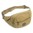 thumbnail image 1 of Crossbody Bag ​​Crossbody Bag for Men Hands-Free Waist Pack Lightweight Durable Canvas Sling Bag with Anti-Theft Pocket Outdoor Hiking Cycling Travel Essential 12x8x6 Inch​ Men Sling Pack, 1 of 6
