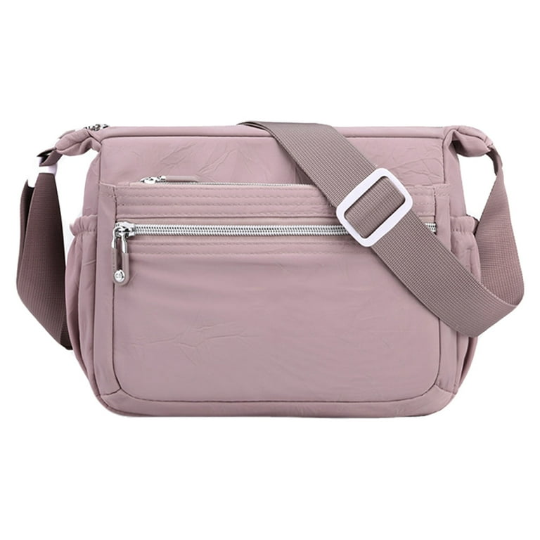 Crossbody Bag For Women Waterproof Lightweight Casual Shoulder Handbag Purse Bookbag
