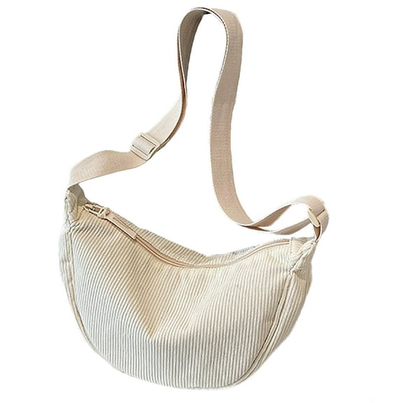 Crossbody Bag Hobo Sling Crescent Bag, Women Trendy Small Shoulder Bag Purse, Dumpling Bag Casual Handbag Adjustable Strap, Mothers Day Gifts for Mom (A - 11.8x3.9x6.7 in)