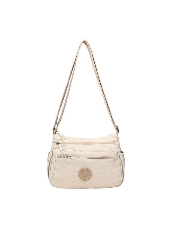 Crossbody Bag Lightweight Shoulder Bag Multi Compartment Bag Casual Bag for Women Men Daily Use Travel Bag Portable Bag with Adjustable Strap for Outdoors