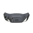 thumbnail image 1 of Crossbody Bag Men Water Resistant Nylon Waist Bag with Adjustable Strap 20 cm x 14 cm x 6 cm for Mobile Phone Wallet Keys, 1 of 6